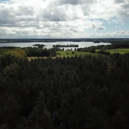 Hexagon Honey House+ Prywatna Plaza+jezioro+ Stawy+ Gospodarstwo+ Pasieka بيت للعطل Srokowo